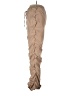 Shein 100% Polyester Solid Tan Cargo Pants Size L - photo 5