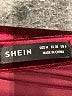 Shein Burgundy Long Sleeve Blouse Size 6 - photo 7