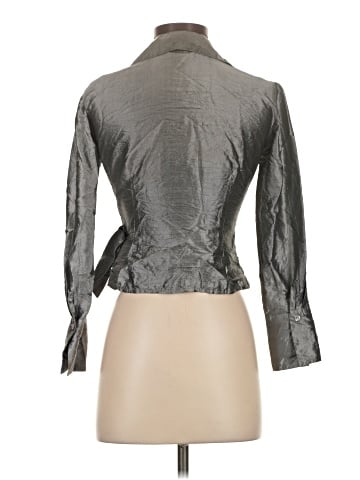 Sunny Leigh Long Sleeve Silk Top (view 2)