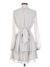 Japna 100% Polyester White Gray Cocktail Dress Size S - photo 2