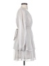 Japna 100% Polyester White Gray Cocktail Dress Size S - photo 4