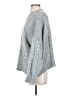 Paper Crane 100% Polyester Solid Gray Pullover Sweater Size S - photo 5