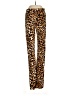 Alloy Animal Print Brown Casual Pants Size 4 - photo 1