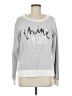 Xhilaration Graphic Silver Sweatshirt Size M - photo 1