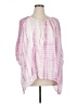 Indigo Thread Co. 100% Rayon Pink 3/4 Sleeve Blouse Size 1X - photo 1