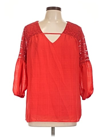 AGB 3/4 Sleeve Blouse (view 1)