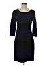 DKNYC Color Block Black Cocktail Dress Size 4 - photo 1