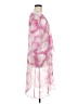 Lularoe 100% Polyester Tie-dye Pink Kimono Size M - photo 4