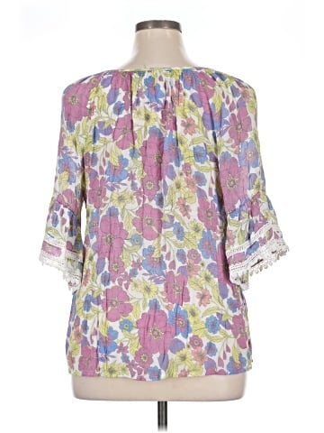 I.N. Studio 3/4 Sleeve Blouse (view 2)