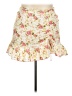 Zara Floral Ivory Casual Skirt Size XXL - photo 1