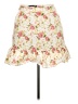 Zara Floral Ivory Casual Skirt Size XXL - photo 2