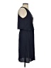 Theory 100% Silk Solid Blue Cocktail Dress Size 0 - photo 4