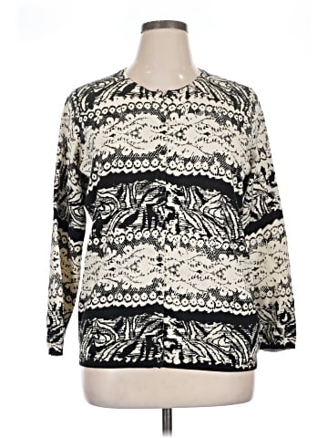 August Silk Pullover Sweater (view 1)