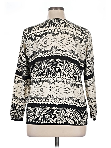 August Silk Pullover Sweater (view 2)