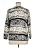 August Silk Paisley Black Pullover Sweater Size 1X - photo 2