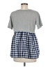 Shop Basic USA Checkered-gingham Gray Casual Dress Size M - photo 2