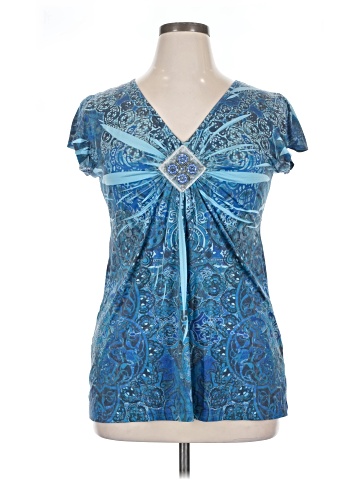 Apt. 9 Short Sleeve Blouse (view 1)