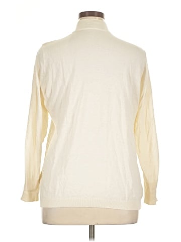 August Silk Turtleneck Sweater (view 2)