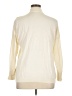 August Silk Ivory Turtleneck Sweater Size 2X - photo 2