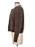 Splendid 100% Polyester Solid Brown Cardigan Size M - photo 5