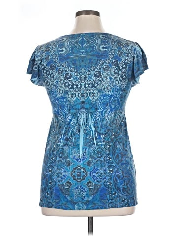 Apt. 9 Short Sleeve Blouse (view 2)
