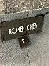 Ronen Chen Gray Cocktail Dress Size 8 (2) - photo 7