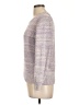 MM. LaFleur Tweed Purple Pullover Sweater Size L - photo 5