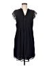 H&M 100% Polyester Black Casual Dress Size 6 - photo 1