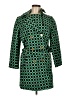 MICHAEL Michael Kors Polka Dots Green Coat Size M - photo 1
