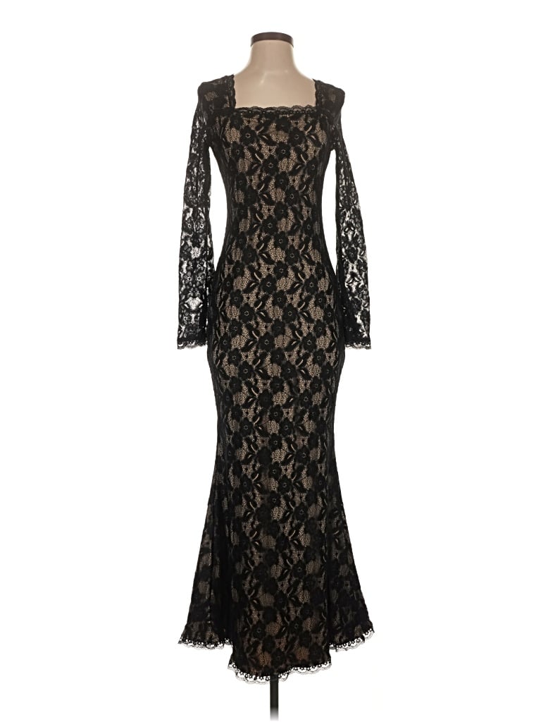 Pre-owned Shein Cocktail Dress In Black
