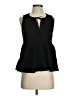 11.1. Tylho Black Sleeveless Blouse Size S - photo 1