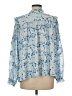 Sugarlips Blue 3/4 Sleeve Blouse Size M - photo 2