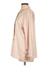 Escalier Metallic Tan Long Sleeve Blouse Size L - photo 5