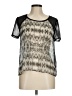 American Eagle Outfitters 100% Polyester Black Short Sleeve Top Size M - photo 1