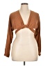 Forever 21 Brown Long Sleeve Top Size XL - photo 1