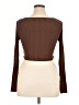 Sovere Brown Long Sleeve Top Size 14 - photo 2