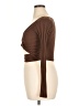 Sovere Brown Long Sleeve Top Size 14 - photo 5