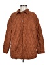 Tribal Jeans 100% Polyester Argyle Brown Coat Size M - photo 1