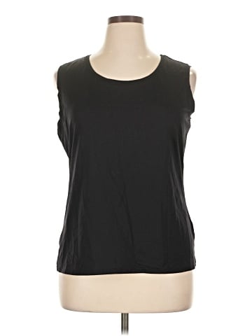 Dana Buchman Sleeveless T-Shirt (view 1)