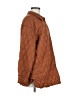 Tribal Jeans 100% Polyester Argyle Brown Coat Size M - photo 4