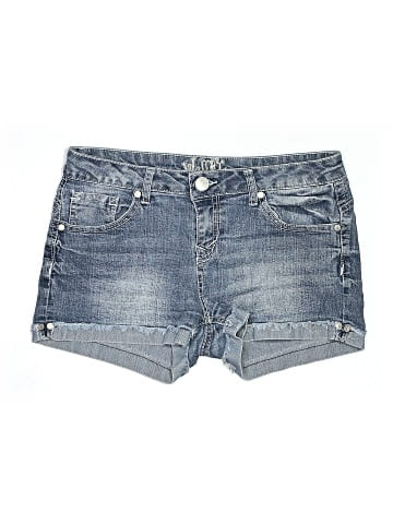 Wallflower Denim Shorts (view 1)