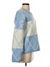 &merci Argyle Blue Pullover Sweater Size S - photo 4