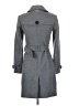 Burberry Gray Wool Coat Size 2 - photo 2