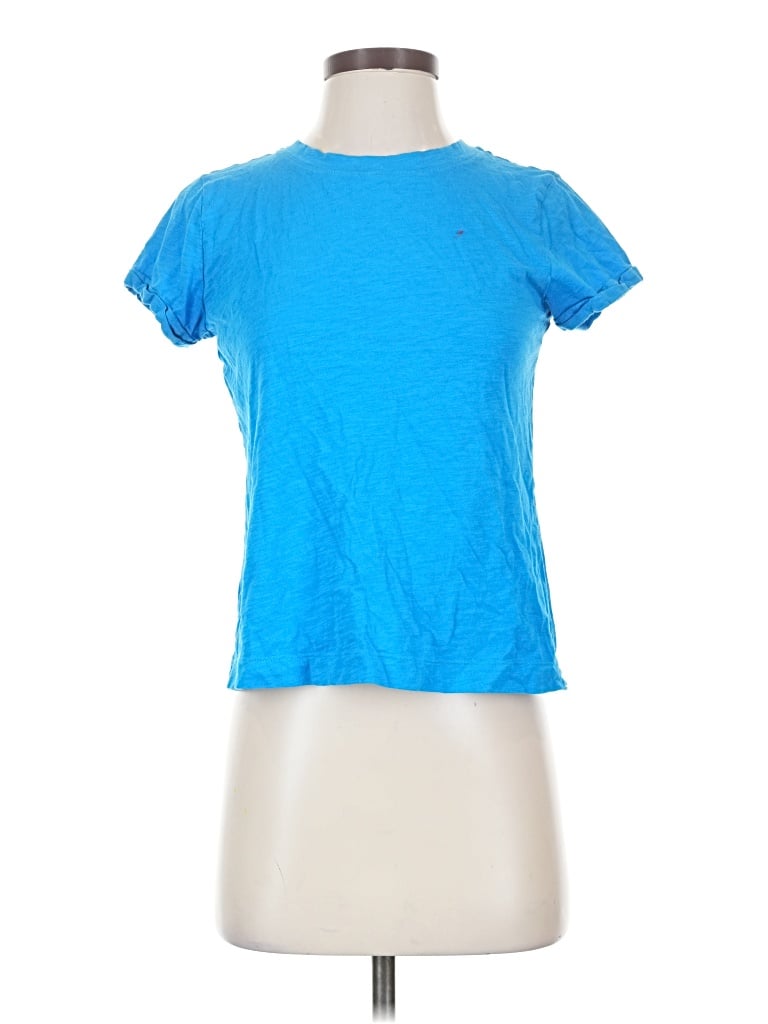 Pre-owned Ann Taylor Loft Active T-shirt In Blue