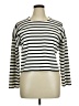Ann Taylor 100% Cotton Stripes Ivory Pullover Sweater Size XL - photo 1
