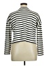 Ann Taylor 100% Cotton Stripes Ivory Pullover Sweater Size XL - photo 2