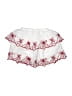 LoveShackFancy 100% Cotton Hearts White Skirt Size 7 - 8 - photo 2