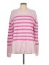 Gap 100% Cotton Stripes Pink Pullover Sweater Size L (tall) - photo 1