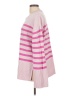 Gap 100% Cotton Stripes Pink Pullover Sweater Size L (tall) - photo 5