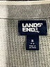 Lands' End 100% Cotton Gray Cardigan Size S - photo 6